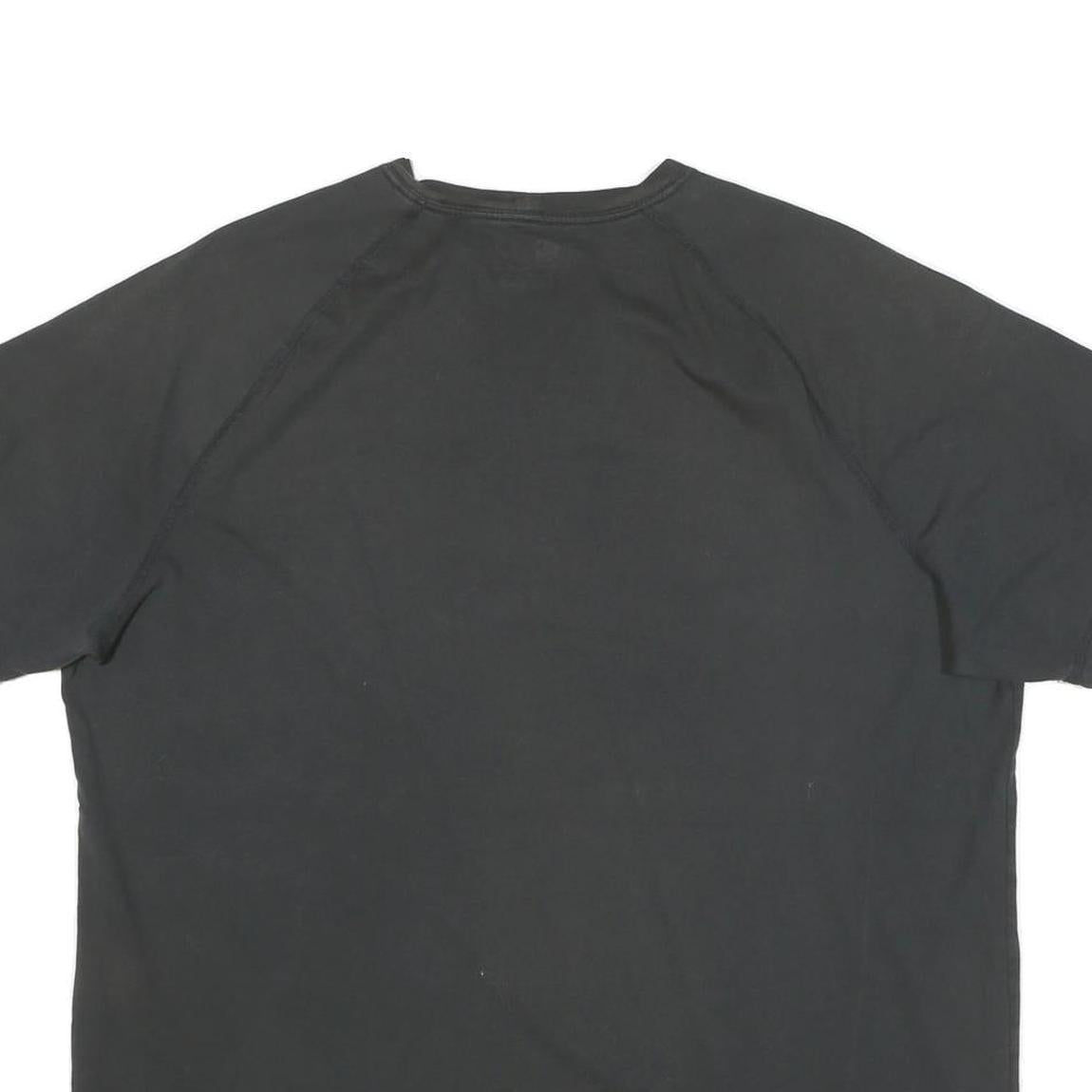 CARHARTT Mens Black & Yellow Pocket T-Shirt XL Short Sleeve Crew Neck Workwear