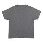 MAJESTIC Mens Grey Royals Baseball Graphic T-Shirt L Short Sleeve Crew Neck