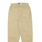 LIZ CLAIBORNE Womens Regular Fit Beige Cotton Blend Jeans W27 L28 Classic Zip