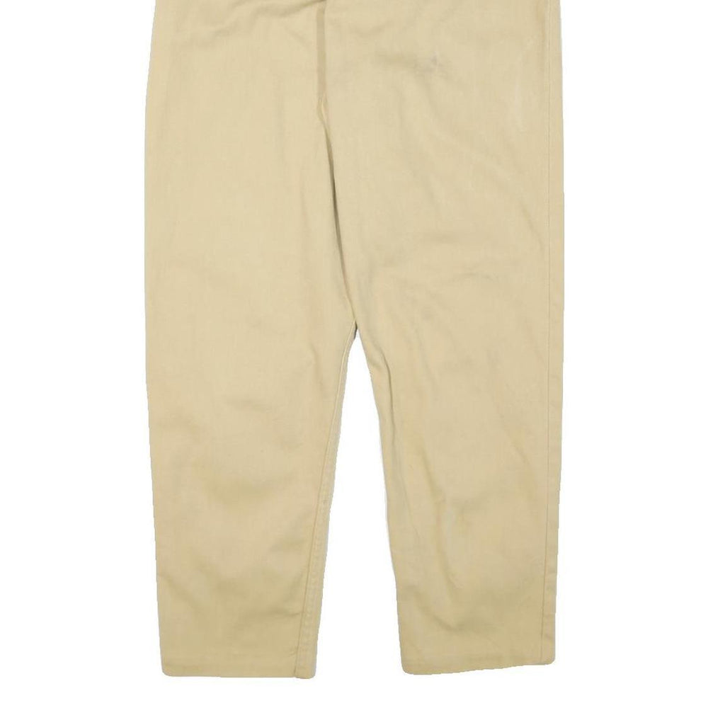 LIZ CLAIBORNE Womens Regular Fit Beige Cotton Blend Jeans W27 L28 Classic Zip