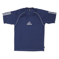 ADIDAS Mens Blue T-Shirt S Short Sleeve Crew Neck Sports Casual Wear