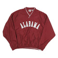 RED OAK Mens Maroon Alabama V-Neck XL Polyester Sweatshirt Pullover Casual