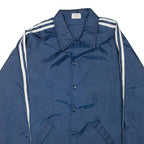 BIRDIE Mens Shell Jacket Blue Nylon USA L