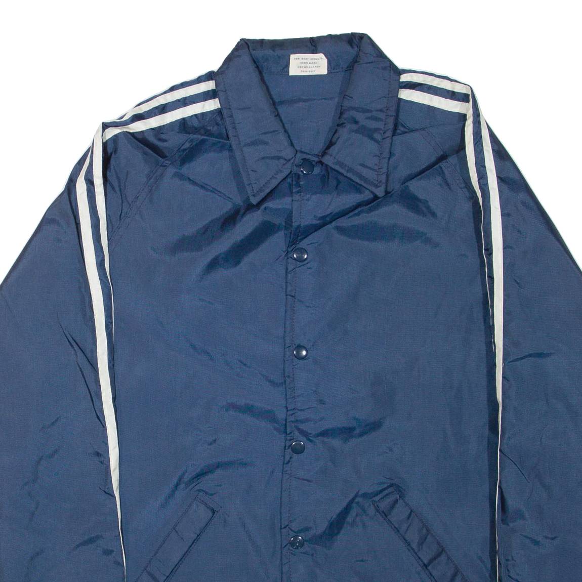 BIRDIE Mens Shell Jacket Blue Nylon USA L