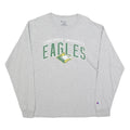 CHAMPION Mens Grey Concordia University Eagles Graphic Long Sleeve Crew Neck XL