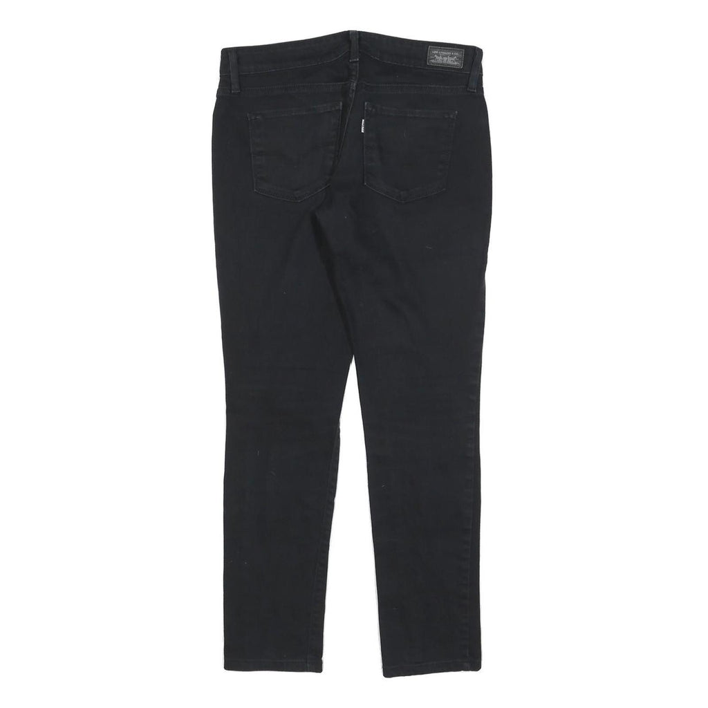 LEVI'S 531 Womens Jeans Black Slim Skinny Denim W28 L27 Classic Cotton Blend