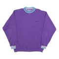 GEAR FOR SPORT Mens Purple Sweatshirt Crew Neck L Cotton Blend Athletic Casual