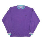 GEAR FOR SPORT Mens Purple Sweatshirt Crew Neck L Cotton Blend Athletic Casual