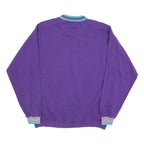 GEAR FOR SPORT Mens Purple Sweatshirt Crew Neck L Cotton Blend Athletic Casual