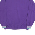 GEAR FOR SPORT Mens Purple Sweatshirt Crew Neck L Cotton Blend Athletic Casual