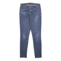 LEVI'S Womens Jeans Blue Slim Skinny Denim Medium W30 L32 Classic Zip Fastening