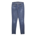 LEVI'S Womens Jeans Blue Slim Skinny Denim Medium W30 L32 Classic Zip Fastening