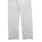 CARHARTT Mens Jeans White Relaxed Straight Denim Light W38 L34 Workwear