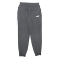 PUMA Mens Joggers Grey S W26 L27 Cotton Blend Slim Tapered Sportswear Logo