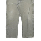 DICKIES Mens Regular Fit Workwear Jeans Grey Denim W40 L30 Durable Comfort