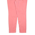 7 FOR ALL MANKIND Womens Slim Pink Denim Jeans W36 L28 Stylish Cotton Blend Zip