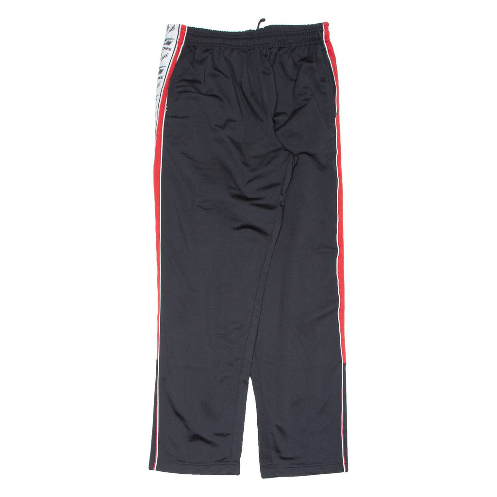 Mens Track Pants Black Straight XL W30 L32