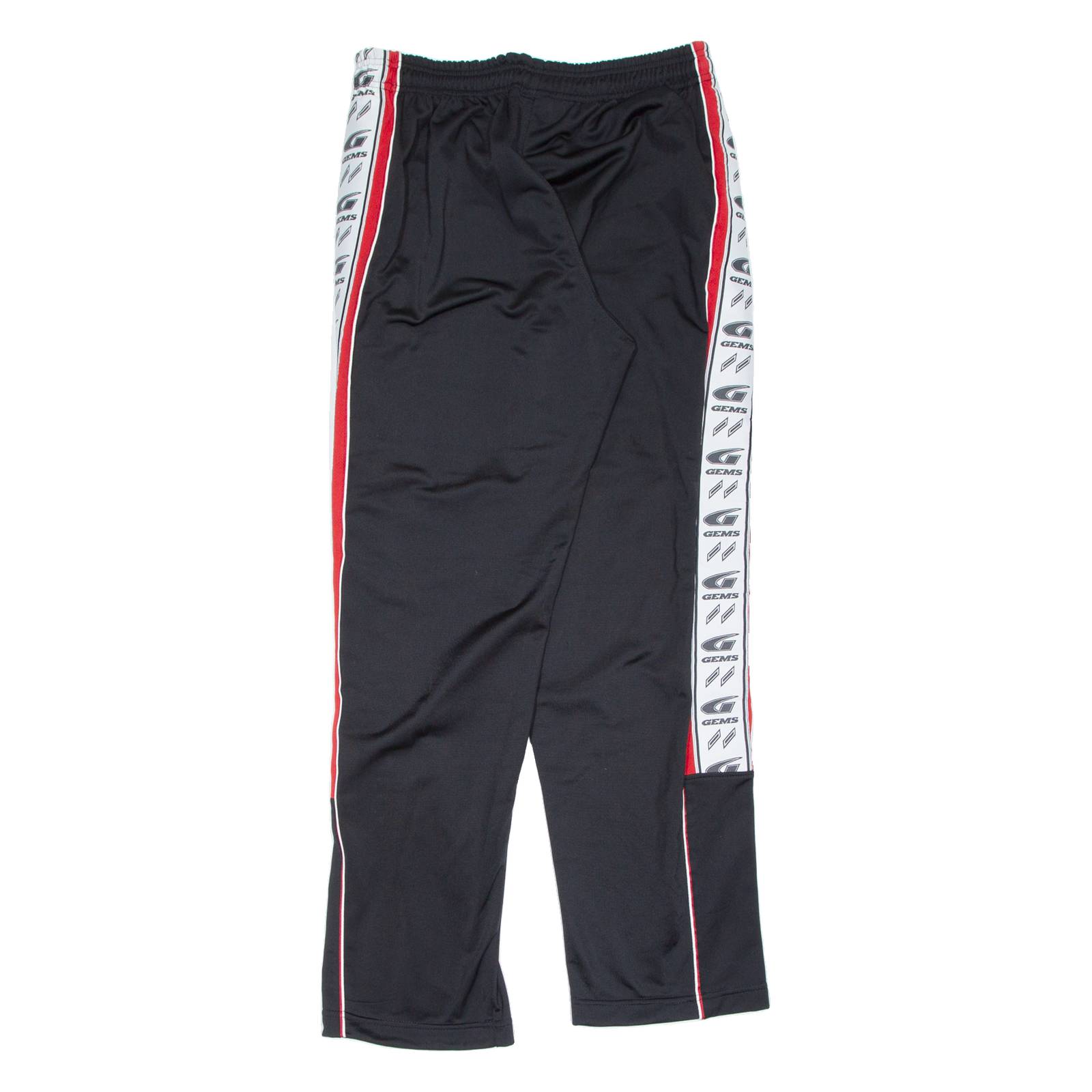 Mens Track Pants Black Straight XL W30 L32