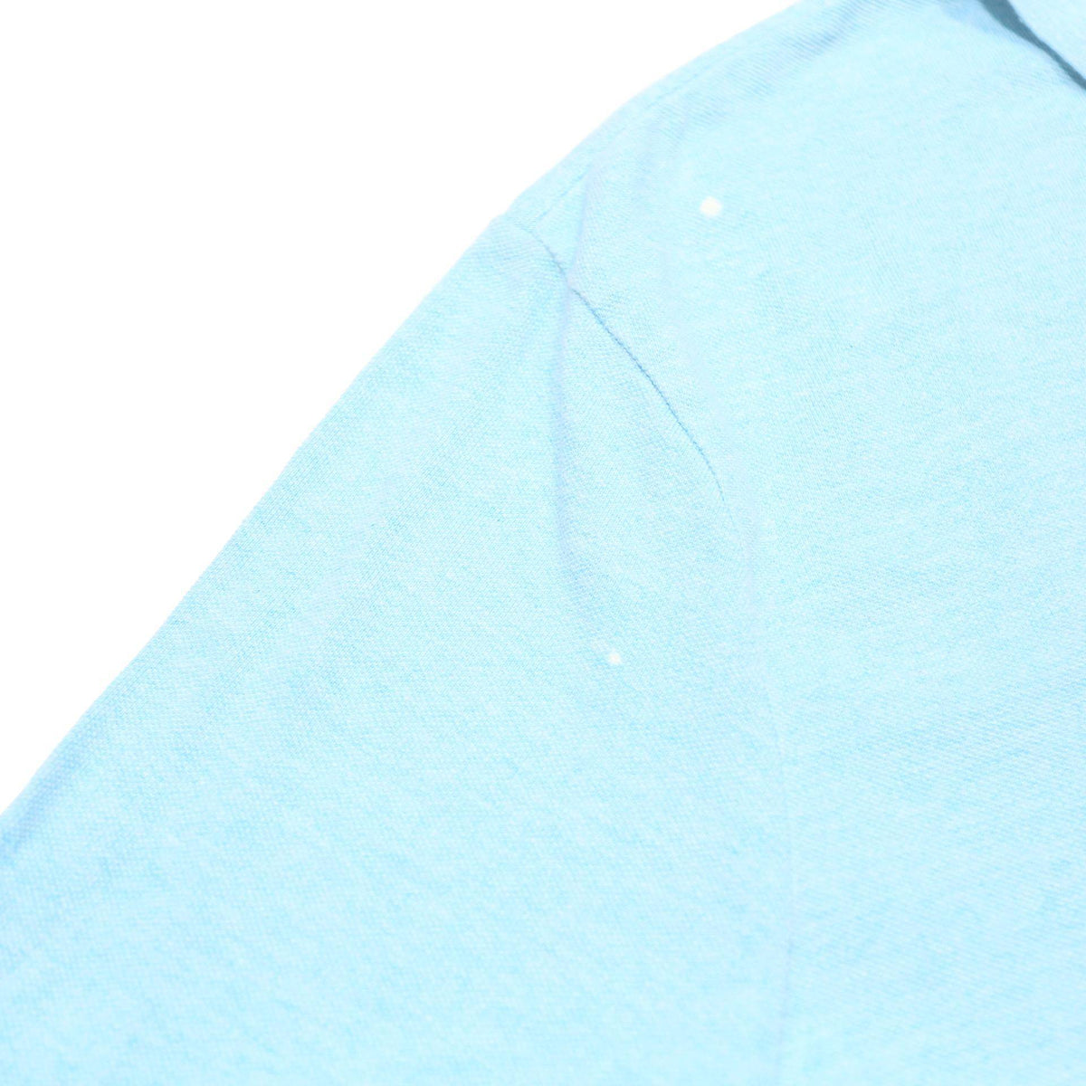 POLO RALPH LAUREN Mens Blue Short Sleeve Plain 2XL Cotton Polo Shirt Classic