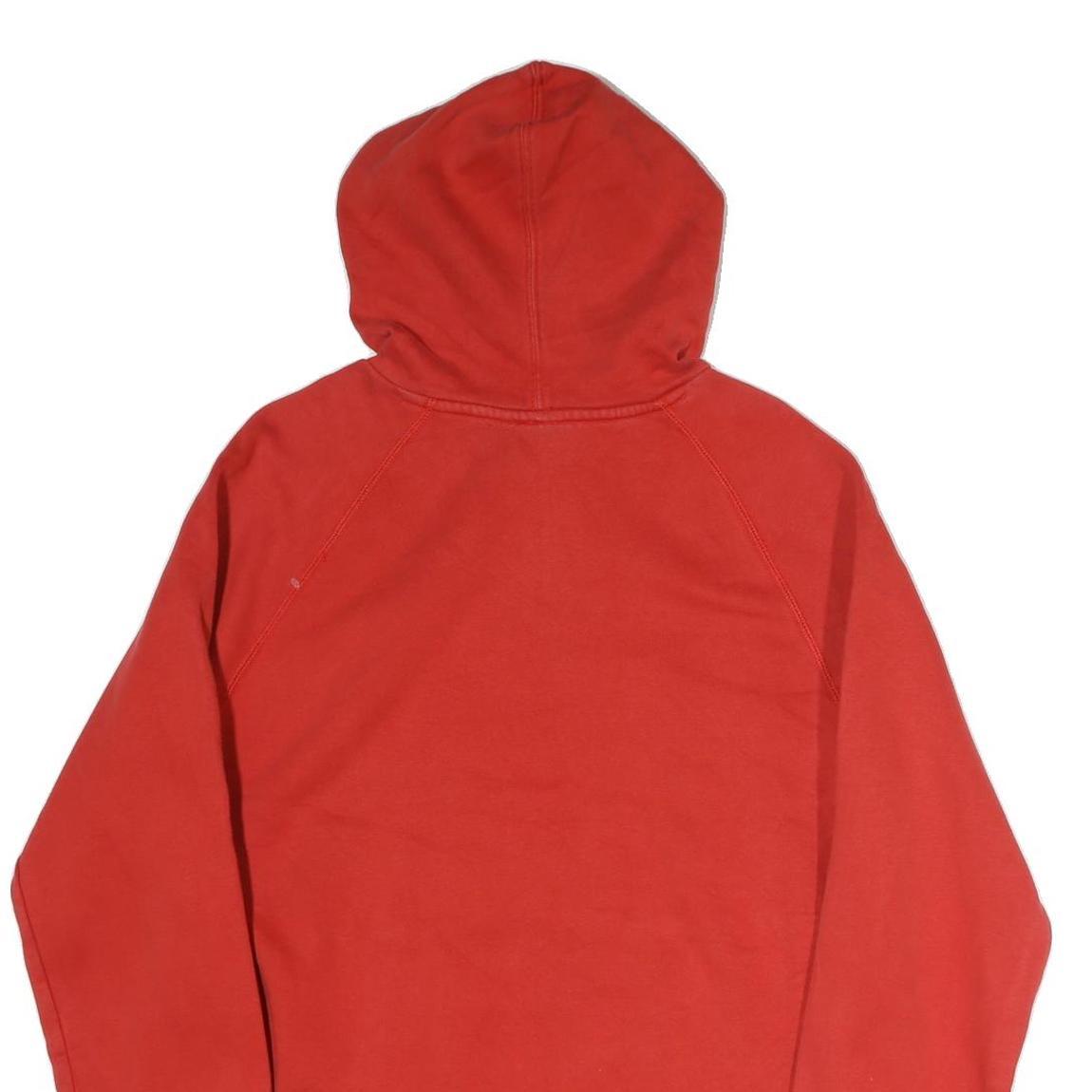 PUMA Mens Red Hoodie L Cotton Pullover Casual Sportswear