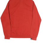 PUMA Mens Red Hoodie L Cotton Pullover Casual Sportswear