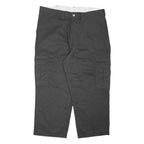DICKIES Cargo Mens Trousers Grey Regular Straight W38 L25