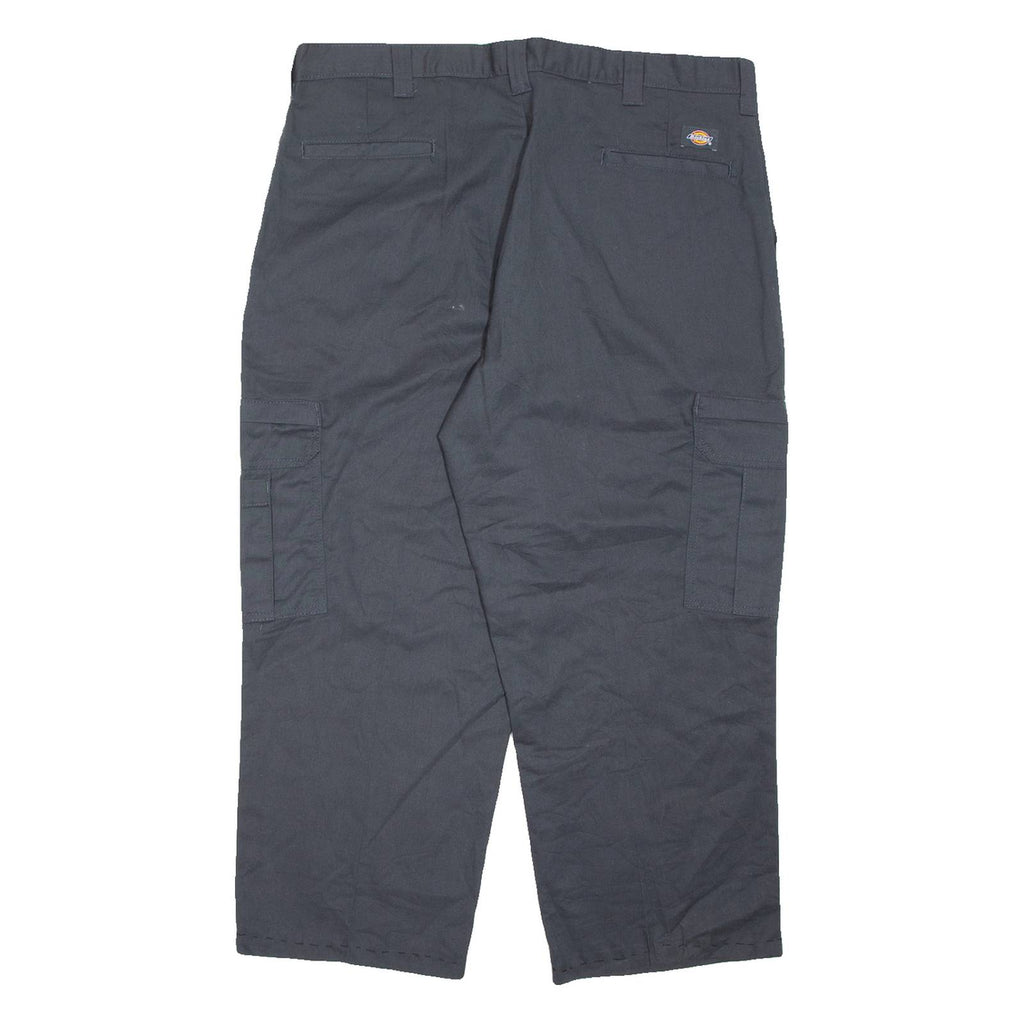 DICKIES Cargo Mens Trousers Grey Regular Straight W38 L25