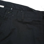 DICKIES Mens Black Cotton Blend Regular Straight Trousers W36 L30 Workwear Zip