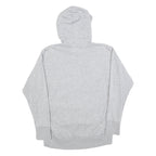 ADIDAS Womens Grey Hoodie S Cotton Blend Pullover Casual Sweatshirt