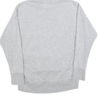 ADIDAS Womens Grey Hoodie S Cotton Blend Pullover Casual Sweatshirt