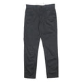G-STAR Mens Cotton Blend Black Slim Straight Trousers W30 L30 Stylish Zip