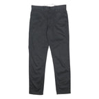 G-STAR Mens Cotton Blend Black Slim Straight Trousers W30 L30 Stylish Zip
