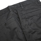 G-STAR Mens Cotton Blend Black Slim Straight Trousers W30 L30 Stylish Zip