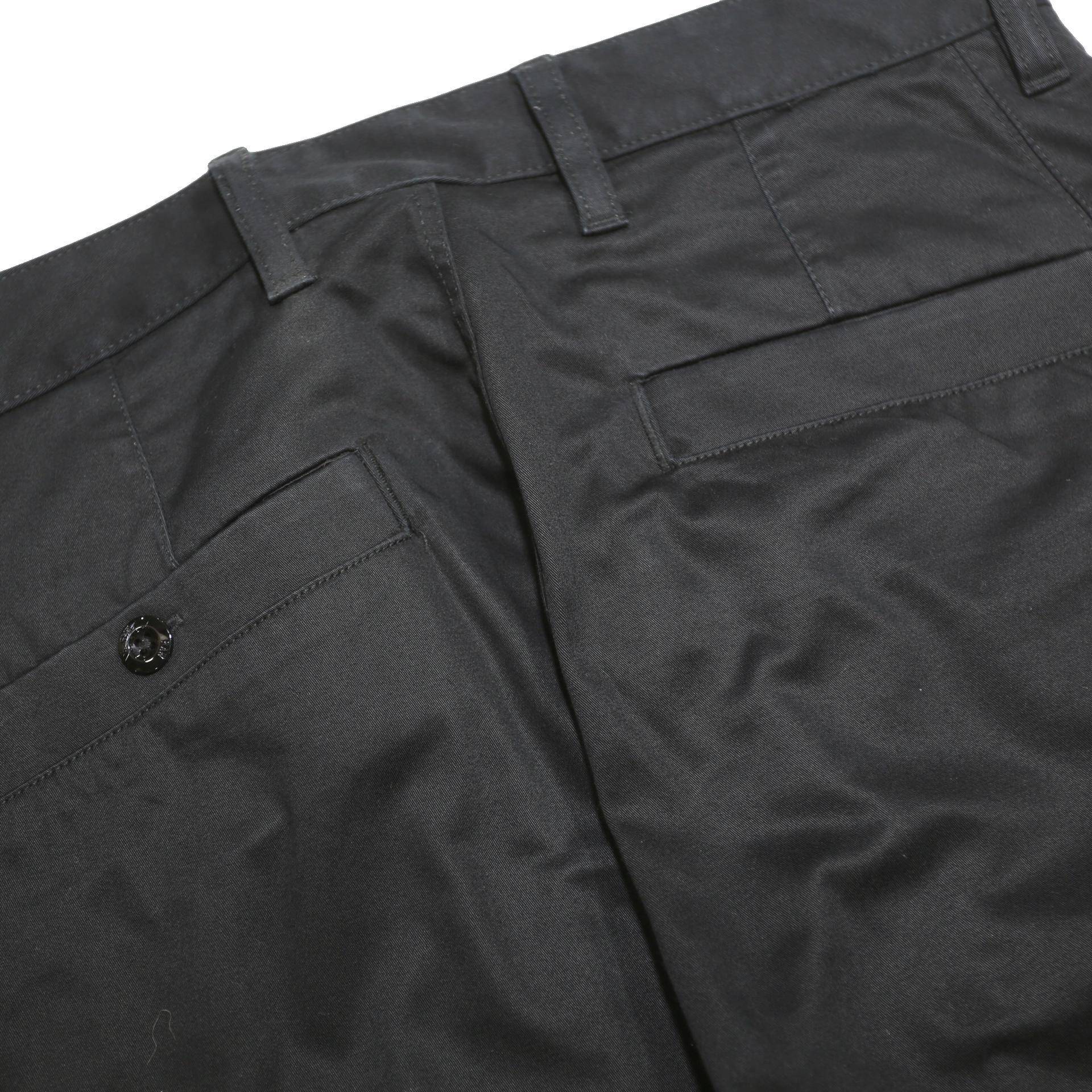 G-STAR Mens Cotton Blend Black Slim Straight Trousers W30 L30 Stylish Zip