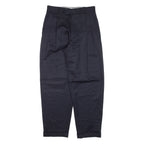JUNIORS CLUB Pleated Boys Trousers Blue Relaxed Tapered Wool W26 L26