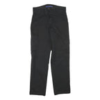 DICKIES Mens Black Regular Fit Straight Leg Trousers W27 L28 Workwear Durable