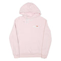 ELLESSE Womens Pink Hoodie UK 10 Cotton Blend Pullover Casual Sportswear