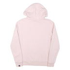 ELLESSE Womens Pink Hoodie UK 10 Cotton Blend Pullover Casual Sportswear