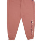 CHAMPION Womens Joggers Rust Pink 2XL W34 Casual Cotton Blend Sweatpants