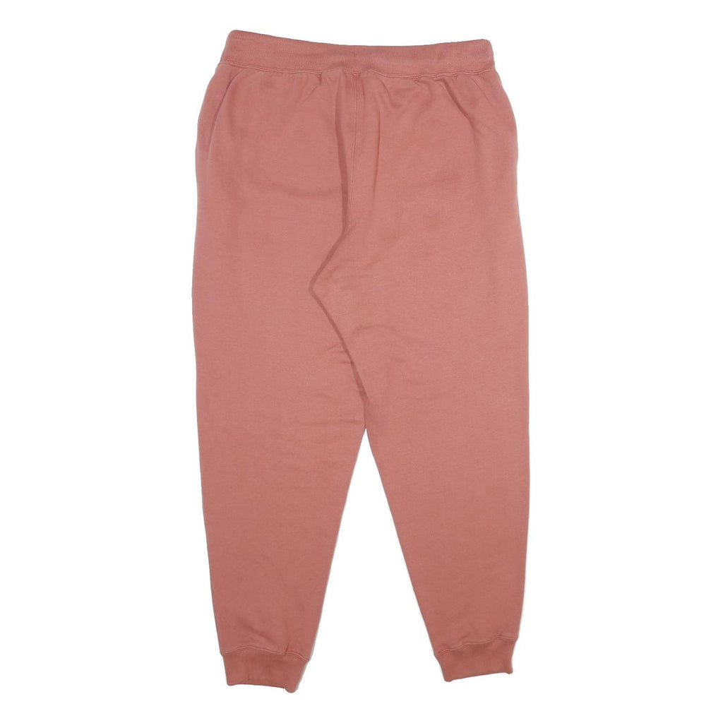 CHAMPION Womens Joggers Rust Pink 2XL W34 Casual Cotton Blend Sweatpants