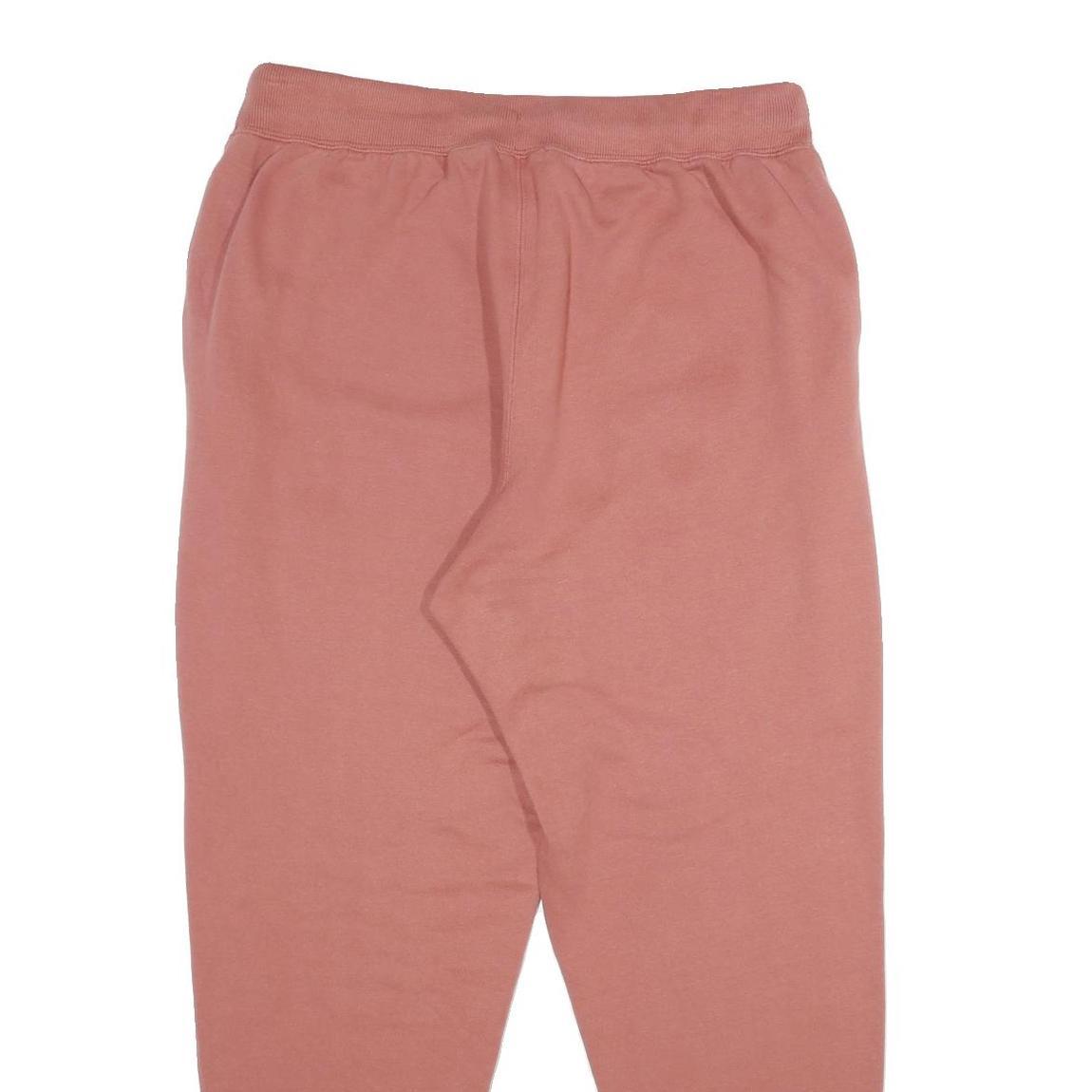 CHAMPION Womens Joggers Rust Pink 2XL W34 Casual Cotton Blend Sweatpants