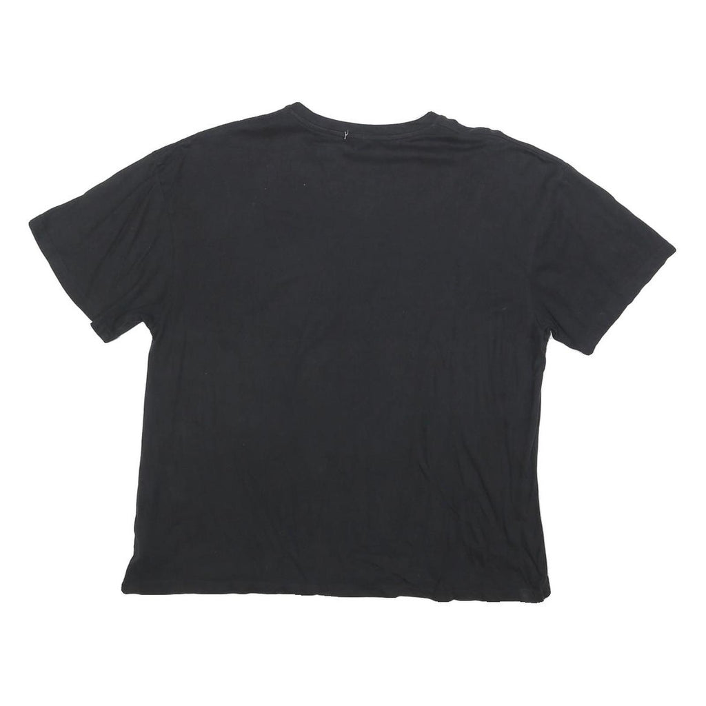 2PAC Womens Black Graphic T-Shirt L Short Sleeve Crew Neck Tupac California Love