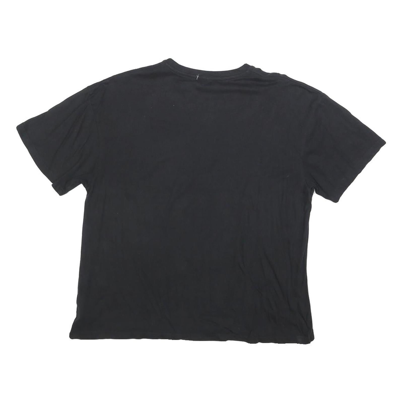 2PAC Womens Black Graphic T-Shirt L Short Sleeve Crew Neck Tupac California Love