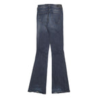 DIESEL Womens Blue Slim Flared Denim Medium Woven W23 L32 Stylish Jeans