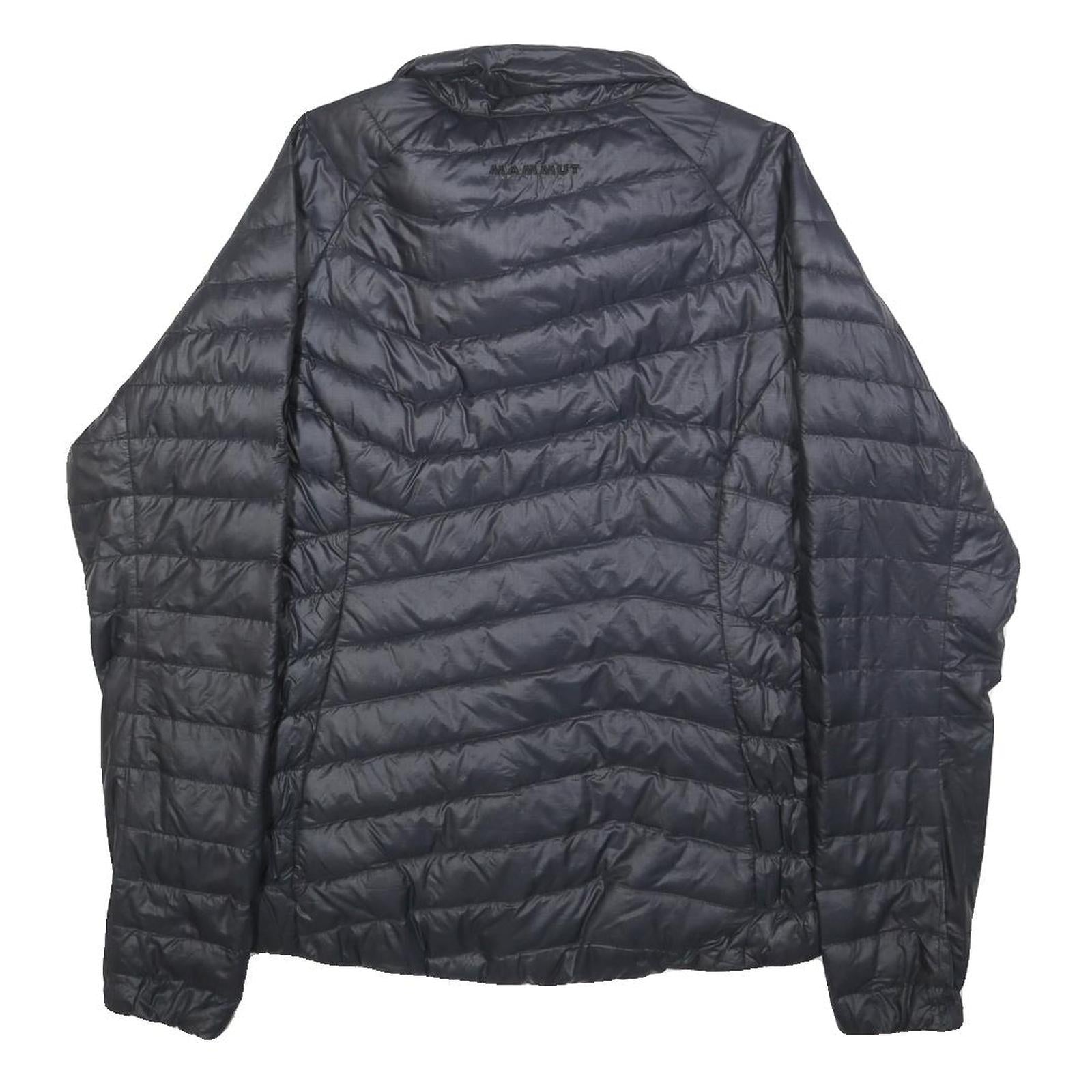 MAMMUT Womens Black Outdoor Jacket S Polyester Quilted Zip Lightweight