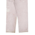 LEVI'S 501 Mens Grey Regular Fit Straight Denim Cotton Blend Jeans W34 L28 Light