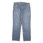 CARHARTT Mens Jeans Blue Relaxed Straight Denim Medium W35 L32 Classic Casual