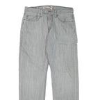 LEVI'S 514 Jeans Womens Grey Regular Straight W32 L32