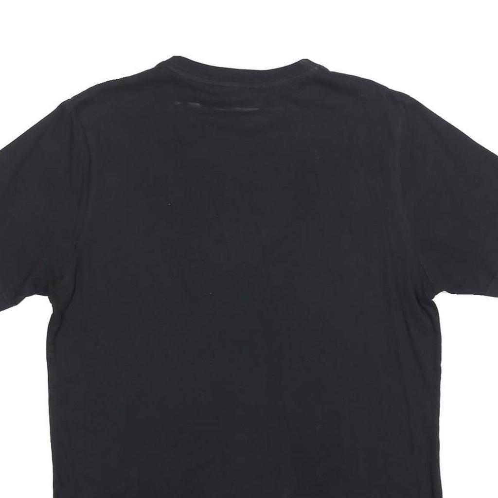 LYLE & SCOTT Mens Black Classic T-Shirt M Short Sleeve Crew Neck Cotton Blend