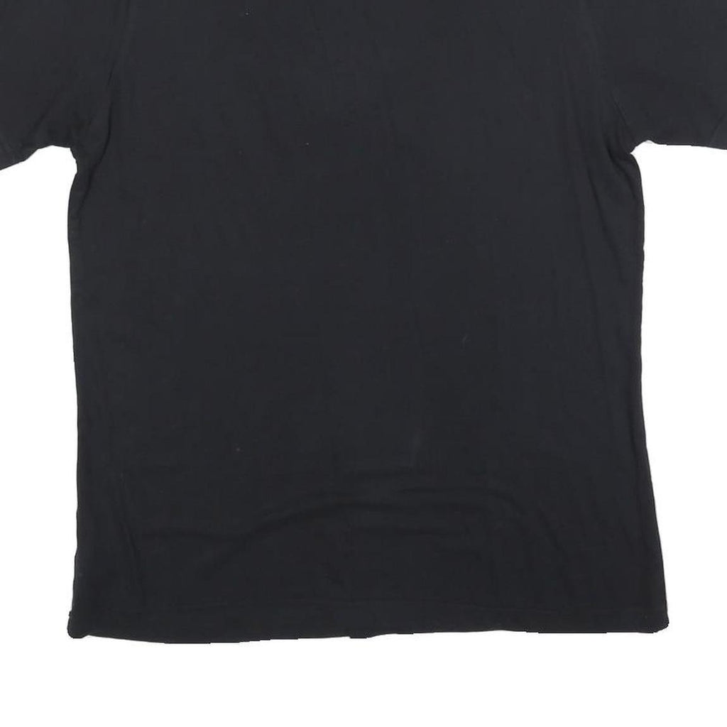 LYLE & SCOTT Mens Black Classic T-Shirt M Short Sleeve Crew Neck Cotton Blend